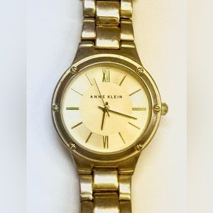 Anne Klein Classic Gold Watch